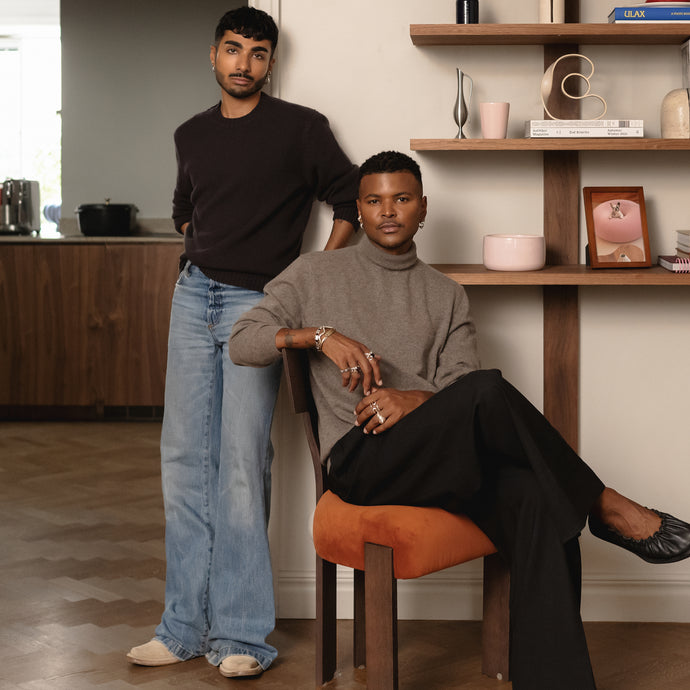 At home with Rami & Julian
