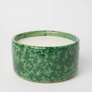 3-Wick Scented Candle Vetiver Leather Patchouli