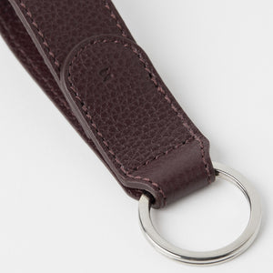 Full-Grain Leather Key Ring