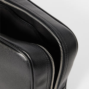Full-Grain Leather Toiletry Bag Large