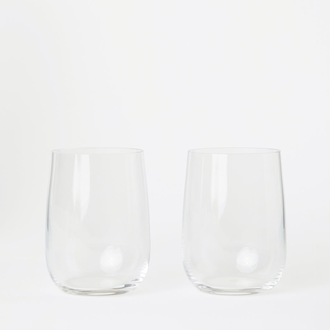 Crystal Tumbler Glass Small 2-P