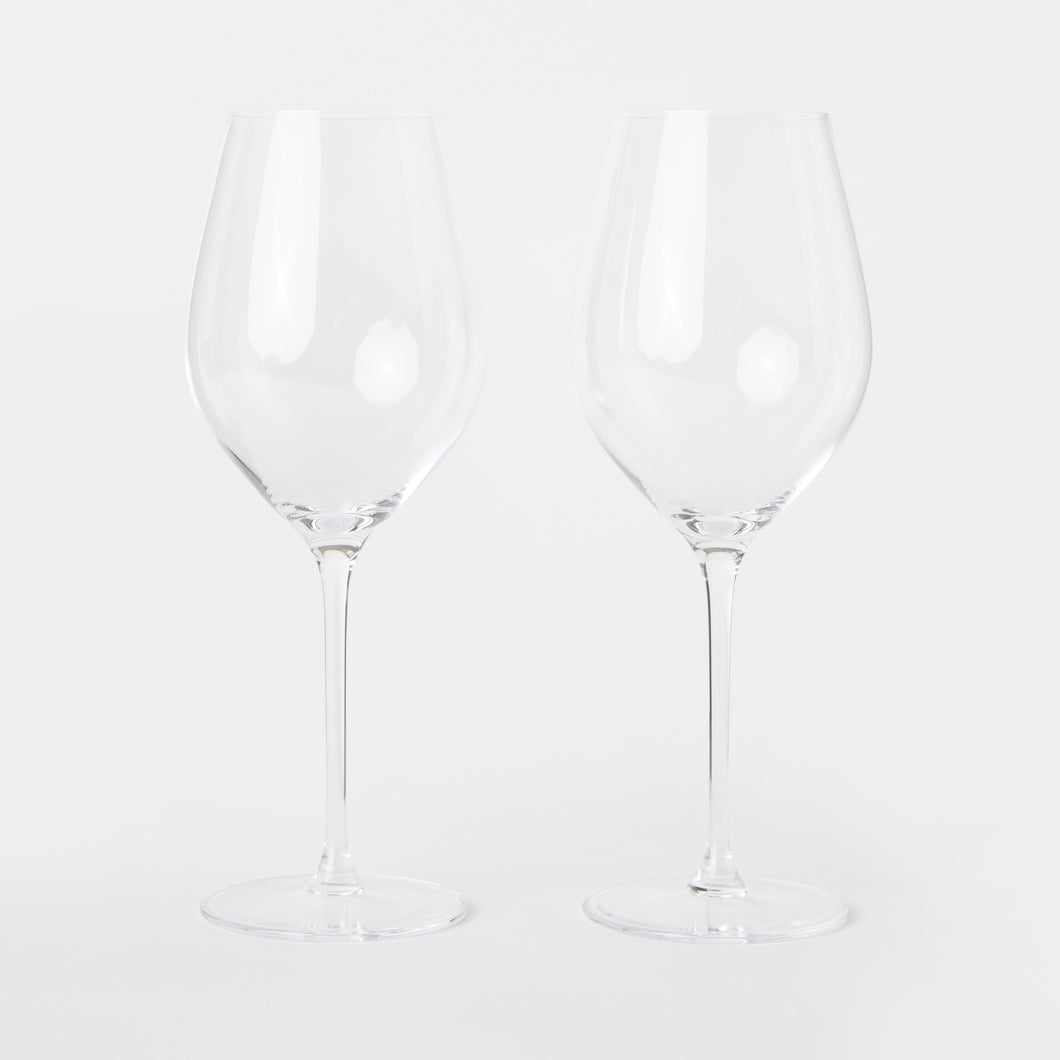 Crystal White Wine Glass 2-P