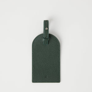 Full-Grain Leather Luggage Tag