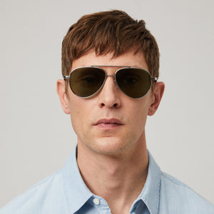 Peniche Aviator Titanium Sunglasses