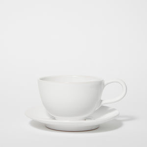 Large Cup With Saucer