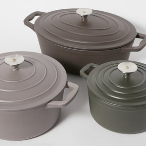Enamelled Casserole Pot 5L