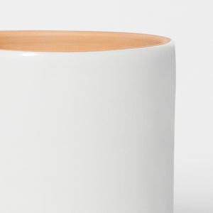 High Cylinder Pot With Plate 30 cm