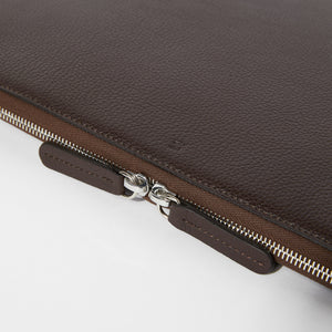 Full-Grain Leather Laptop Case