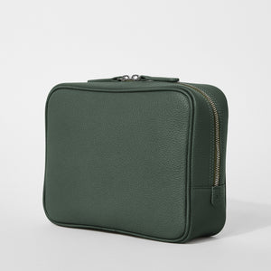 Full-Grain Leather Toiletry Bag Large