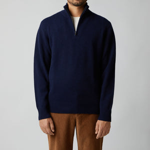 Men's Cashmere Half Zip