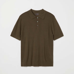 Men's Merino Short Sleeve Polo