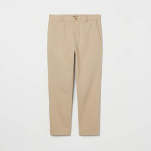 Men's Tapered Cotton Twill Chinos