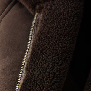 Men's Shearling Bomber Jacket