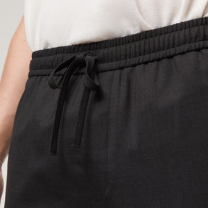 Men's Wool Drawstring Trousers
