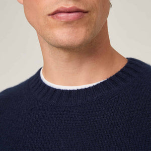 Men's Heavy Cashmere Crew Neck