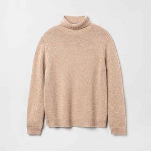 Men's Heavy Wool-Cashmere Roller Neck