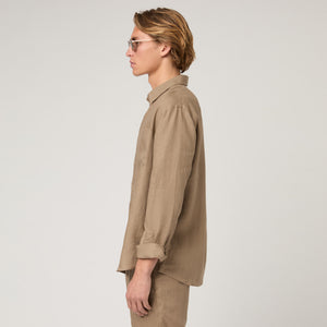 Men's Relaxed Linen Shirt