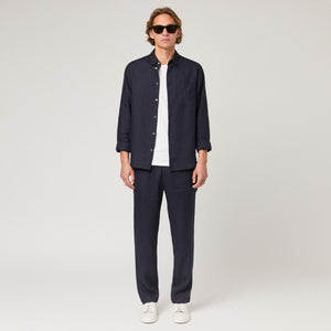 Men's Relaxed Linen Shirt