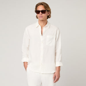 Men's Relaxed Linen Shirt