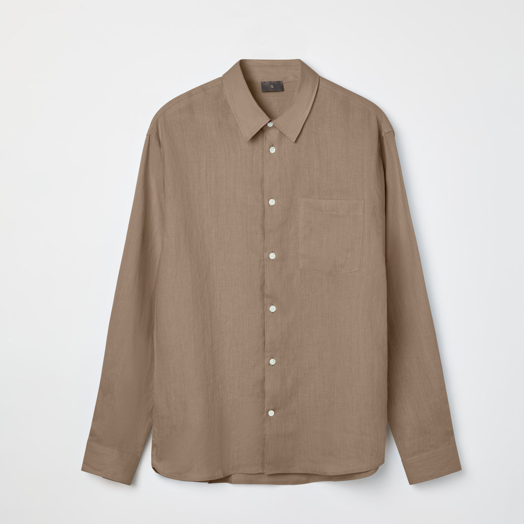 Men's Relaxed Linen Shirt