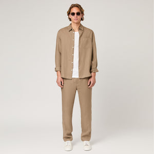 Men's Relaxed Linen Shirt
