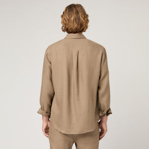 Men's Relaxed Linen Shirt