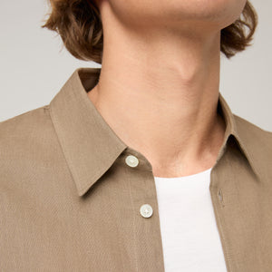 Men's Relaxed Linen Shirt