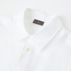 Men's Relaxed Short Sleeve Linen Shirt