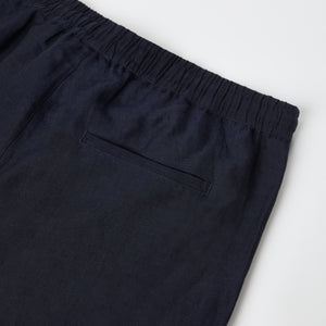 Men's Straight Leg Linen Drawstring Shorts