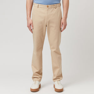 Men's Tapered Cotton Twill Chinos