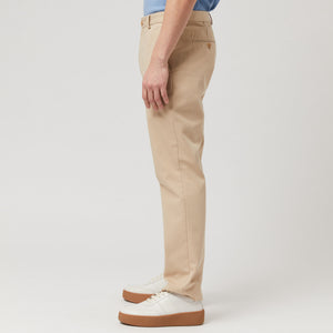 Men's Tapered Cotton Twill Chinos