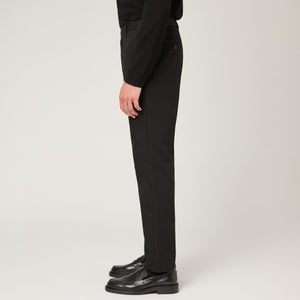 Men's Tapered Cotton Twill Chinos