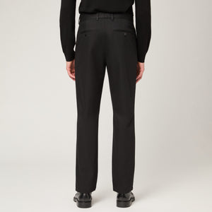 Men's Tapered Cotton Twill Chinos