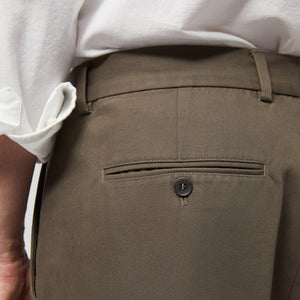 Men's Tapered Cotton Twill Chinos