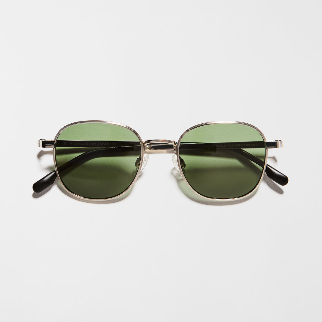 Palmarola Square Titanium Sunglasses