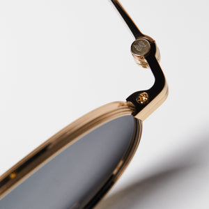 Palmarola Square Titanium Sunglasses