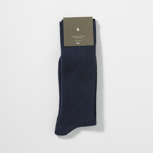 Organic Cotton Rib Socks