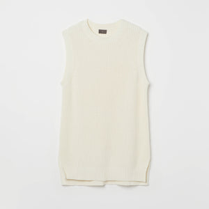 Women's Knitted Cotton-Cashmere Vest