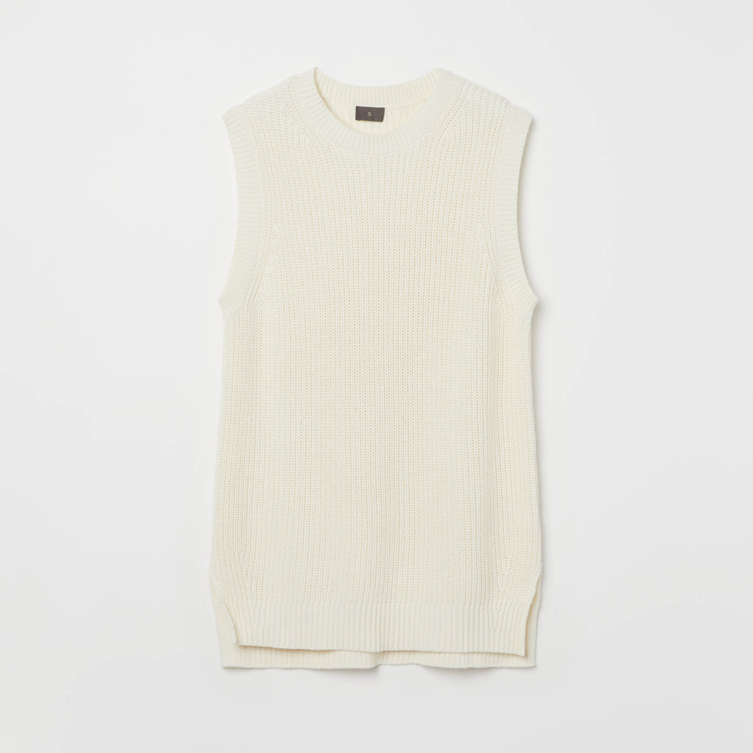 Women's Knitted Cotton-Cashmere Vest