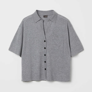 Women's Relaxed Cashmere Silk Shirt