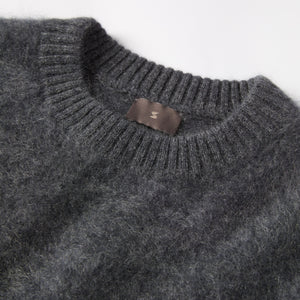 Women's Brushed Cashmere Round Neck