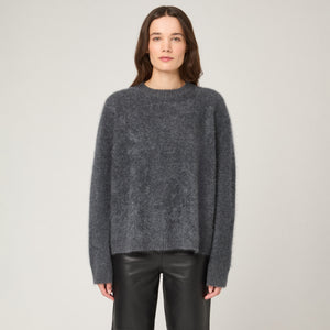 Women's Brushed Cashmere Round Neck