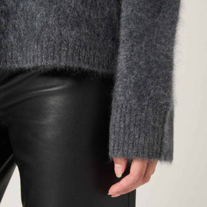 Women's Brushed Cashmere Round Neck