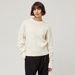 Women's Cotton-Cashmere Crewneck