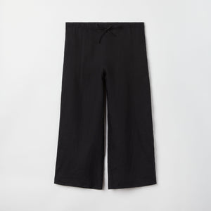Women's Linen Drawstring Trousers