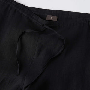 Women's Linen Drawstring Trousers