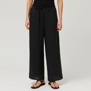 Women's Linen Drawstring Trousers