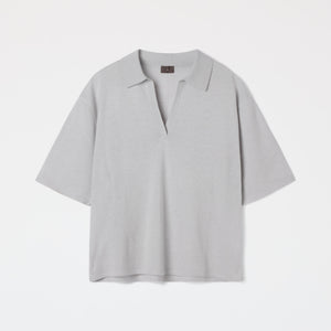 Women's Relaxed Cashmere-Silk Split Neck