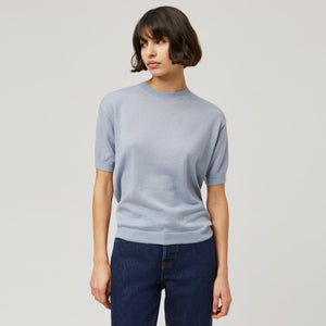 Women's Relaxed Cashmere Silk T-Shirt