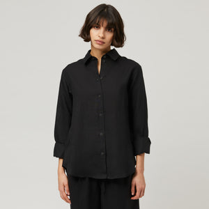 Women's Relaxed Linen Shirt
